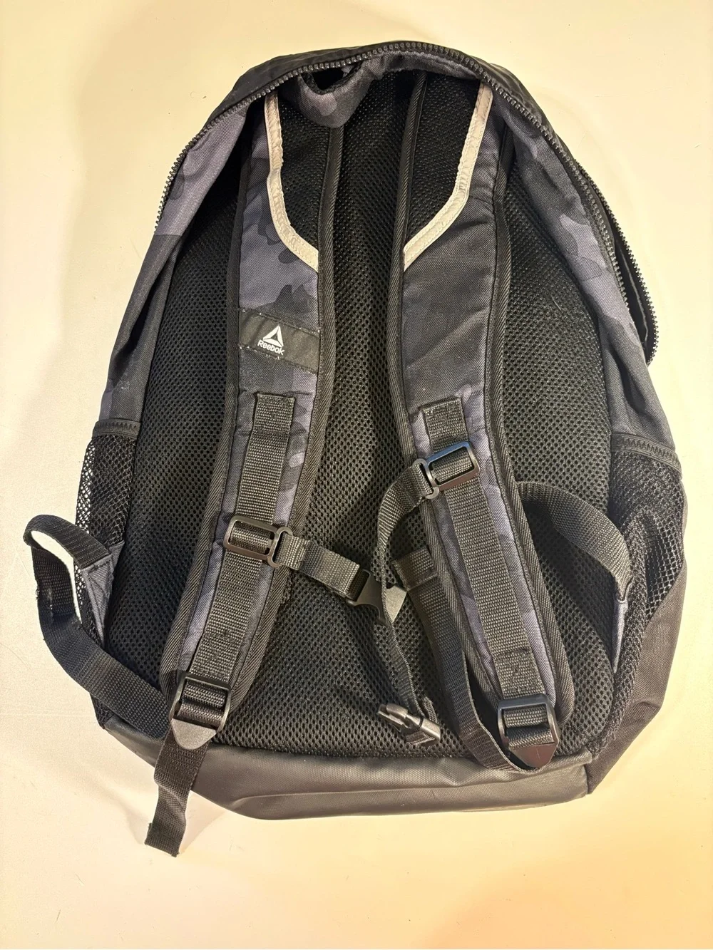 Reebok Black & Gray Camo Men's Backpack